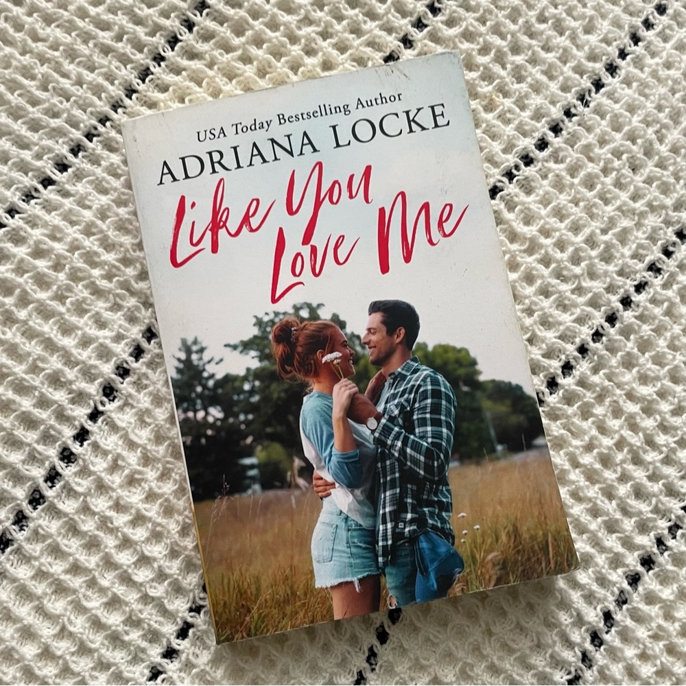 Like You Love Me Honey Creek Book 1 by Adriana Locke Paperback book Very Good
